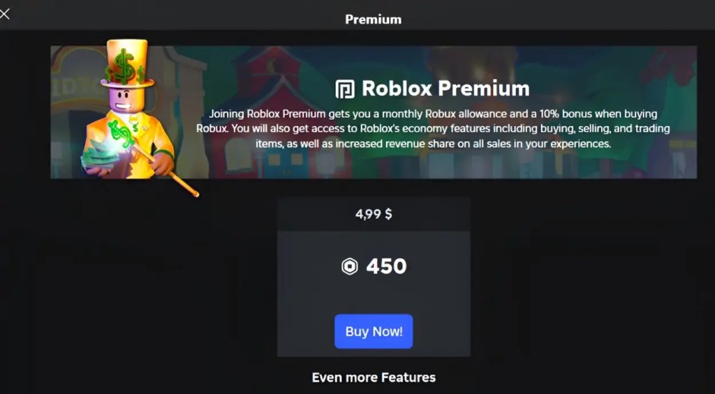 Roblox Premium