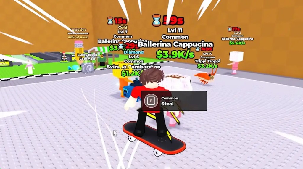 Roblox Skateboard for Brainrots