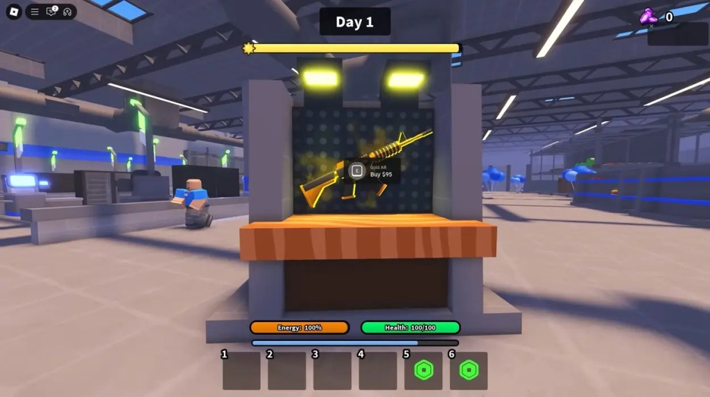 Roblox Survive Overnight in a Mega Store Weapons